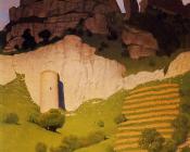 菲利克斯 瓦洛东 : Chateau Gaillard at Andelys